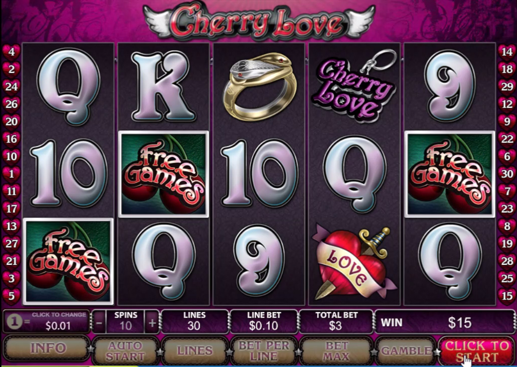 Игровой автомат «Cherry Love» — пикантный сюжет порадует гостей клуба Pokerdom